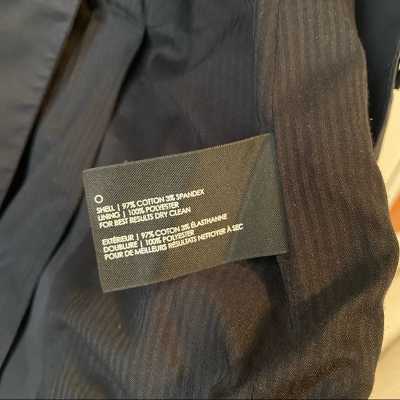 ClUB MONACO  one button cotton blend blazer - Picture 5 of 7